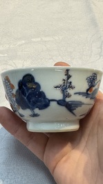 34 Chinese famille rose, verte, Imari-style and blue and white wares, Kangxi and later