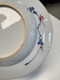 22 Chinese blue, white, famille rose and Imari-style wares, Kangxi and later