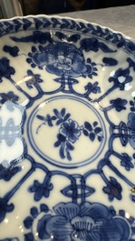 34 Chinese famille rose, verte, Imari-style and blue and white wares, Kangxi and later