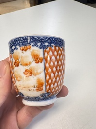 22 Chinese blue, white, famille rose and Imari-style wares, Kangxi and later
