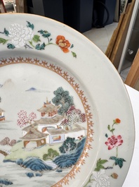 22 Chinese blue, white, famille rose and Imari-style wares, Kangxi and later