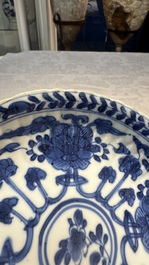 34 Chinese famille rose, verte, Imari-style and blue and white wares, Kangxi and later