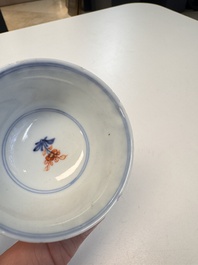 22 Chinese blue, white, famille rose and Imari-style wares, Kangxi and later
