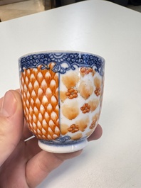 22 Chinese blue, white, famille rose and Imari-style wares, Kangxi and later