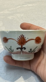 34 Chinese famille rose, verte, Imari-style and blue and white wares, Kangxi and later