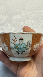34 Chinese famille rose, verte, Imari-style and blue and white wares, Kangxi and later