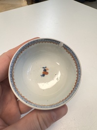 22 Chinese blue, white, famille rose and Imari-style wares, Kangxi and later
