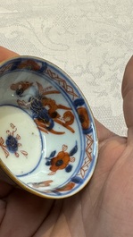 34 Chinese famille rose, verte, Imari-style and blue and white wares, Kangxi and later