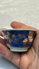 34 Chinese famille rose, verte, Imari-style and blue and white wares, Kangxi and later