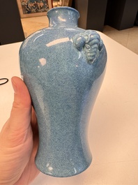 A Chinese robin's egg-glazed 'Meiping' vase, 19th C.