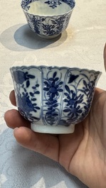 34 Chinese famille rose, verte, Imari-style and blue and white wares, Kangxi and later