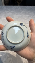 34 Chinese famille rose, verte, Imari-style and blue and white wares, Kangxi and later
