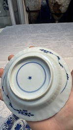 34 Chinese famille rose, verte, Imari-style and blue and white wares, Kangxi and later
