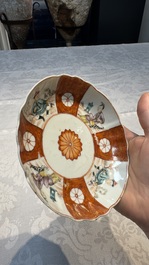 34 Chinese famille rose, verte, Imari-style and blue and white wares, Kangxi and later