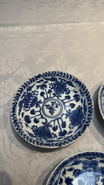 34 Chinese famille rose, verte, Imari-style and blue and white wares, Kangxi and later
