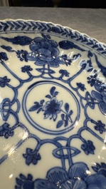 34 Chinese famille rose, verte, Imari-style and blue and white wares, Kangxi and later