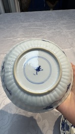 34 Chinese famille rose, verte, Imari-style and blue and white wares, Kangxi and later