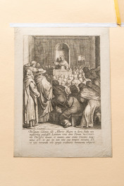 After Otto van Veen (1556-1629), 24 copper engravings depicting the life of St. Thomas, Antwerp, ca. 1610