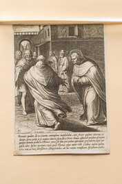 After Otto van Veen (1556-1629), 24 copper engravings depicting the life of St. Thomas, Antwerp, ca. 1610