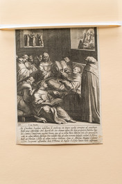 After Otto van Veen (1556-1629), 24 copper engravings depicting the life of St. Thomas, Antwerp, ca. 1610