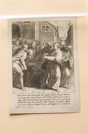 After Otto van Veen (1556-1629), 24 copper engravings depicting the life of St. Thomas, Antwerp, ca. 1610