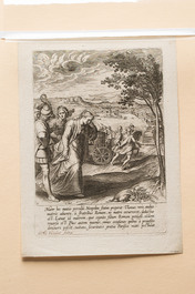 After Otto van Veen (1556-1629), 24 copper engravings depicting the life of St. Thomas, Antwerp, ca. 1610
