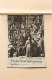 After Otto van Veen (1556-1629), 24 copper engravings depicting the life of St. Thomas, Antwerp, ca. 1610
