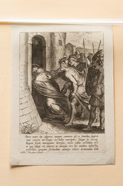 After Otto van Veen (1556-1629), 24 copper engravings depicting the life of St. Thomas, Antwerp, ca. 1610