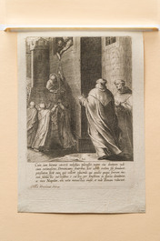 After Otto van Veen (1556-1629), 24 copper engravings depicting the life of St. Thomas, Antwerp, ca. 1610
