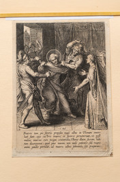 After Otto van Veen (1556-1629), 24 copper engravings depicting the life of St. Thomas, Antwerp, ca. 1610