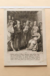 After Otto van Veen (1556-1629), 24 copper engravings depicting the life of St. Thomas, Antwerp, ca. 1610