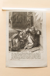 After Otto van Veen (1556-1629), 24 copper engravings depicting the life of St. Thomas, Antwerp, ca. 1610