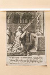 After Otto van Veen (1556-1629), 24 copper engravings depicting the life of St. Thomas, Antwerp, ca. 1610