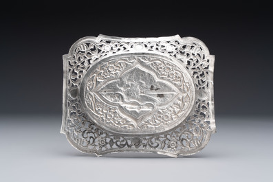 A group of 17 silver wares, mainly Southeast Asia, 19/20th C.