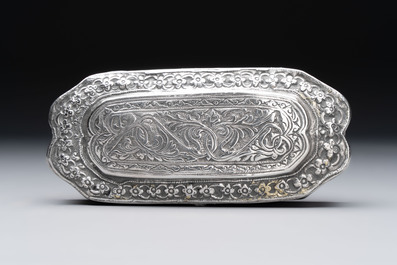 A group of 17 silver wares, mainly Southeast Asia, 19/20th C.