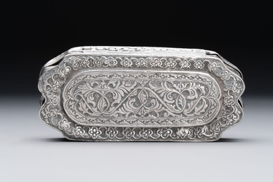 A group of 17 silver wares, mainly Southeast Asia, 19/20th C.