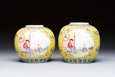 Ten Chinese famille rose and verte wares, Qianlong and Jing De Zhen 景德鎮 marks, 20th C.