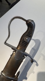 A Prussian 'Bl&uuml;chers&auml;bel' cavalry trooper's sabre, Model 1811, 30th Landwehr Regiment, 19th C.