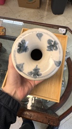 A Vietnamese blue and white vase, Hoi An Hoard, 15th C.