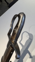 A Prussian 'Bl&uuml;chers&auml;bel' cavalry trooper's sabre, Model 1811, 30th Landwehr Regiment, 19th C.