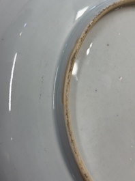 A Chinese verte-Imari 'Governor Duff' dish, Yongzheng, ca. 1725-1730