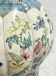 A fine and rare Chinese Canton enamel ewer for the Islamic or Indian market, Yongzheng