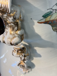 A pair of massive Chinese famille rose 'Ren Lun Zhi Zhi 人倫之至' and 'Xiao Gan Dong Tian 孝感動天' vases, signed Pan Zhaotang 潘肇唐, dated 1919