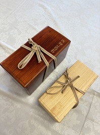 A fine Japanese four-case metal-inlaid lacquer 'Kanshin' inrō by Kōzan with a red coral ojime and a 'Jurojin' netsuke, Kōzan 光山 mark, Edo