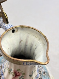 A fine and rare Chinese Canton enamel ewer for the Islamic or Indian market, Yongzheng