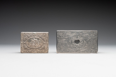 Seven silverwares, primarily England, 19/20th C.