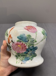 Nine Chinese famille rose wares, 19/20th C.