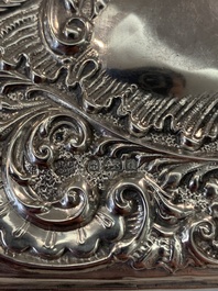 Seven silverwares, primarily England, 19/20th C.