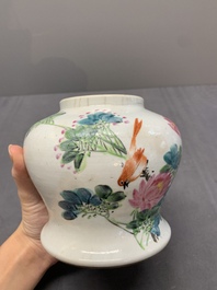 Nine Chinese famille rose wares, 19/20th C.