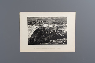 'Gravures sur Bois de la Chine Nouvelle': 40 woodcuts, dated 1956, and 'Baishi Lao Ren Hua Ce': 7 woodblock prints after Qi Baishi, Rong Bao Zhai 荣宝斋 studio, 20th C.